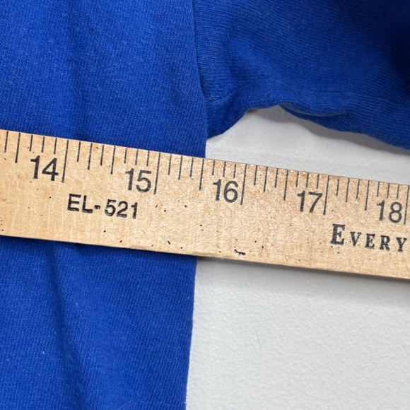 Vintage Y2K Disney World Youth T Shirt XS 2000 Retro Nostalgia 100% Cotton Blue - Picture 9 of 9